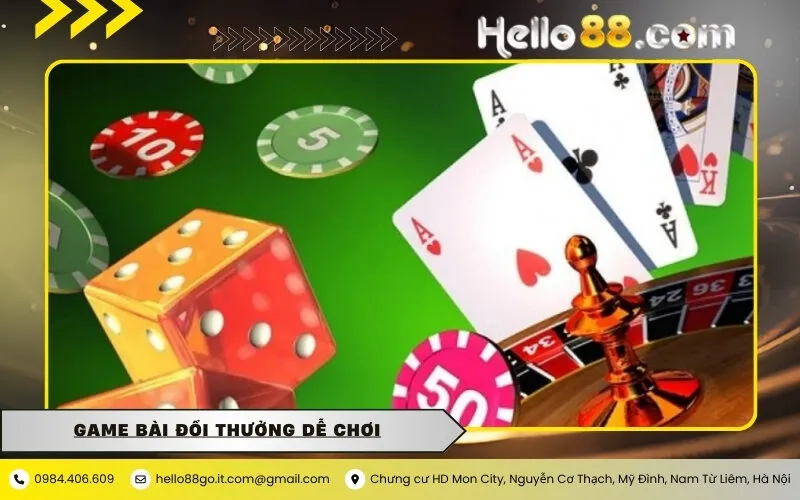 Top Game Bài Đổi Thưởng Dễ Chơi Dễ Trúng Hello88