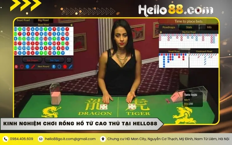 Kinh nghiệm chơi Rồng Hổ từ cao thủ tại Hello88